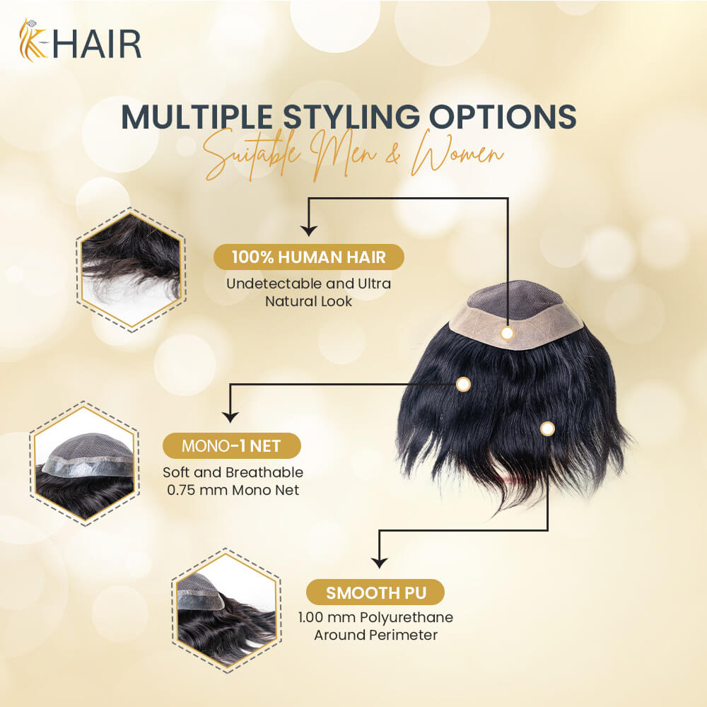 Los Angeles Hair Patch for Men