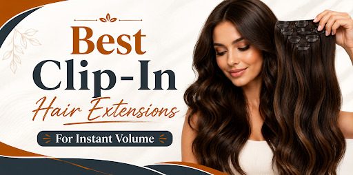 Clip-In Hair Extensions for Instant Volume