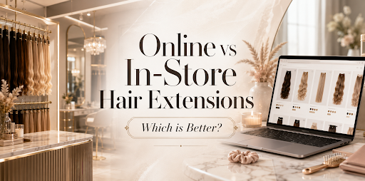 Online vs In-Store Hair Extensions: Which is Better?