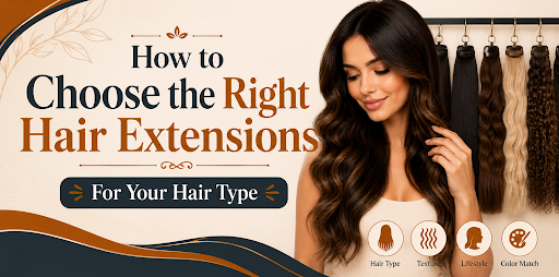 Right Hair Extensions for Your Hair Type