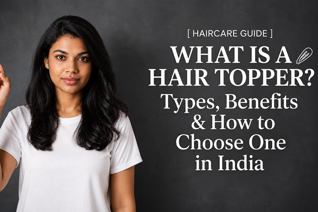 What Is a Hair Topper? Types, Benefits & How to Choose One in India