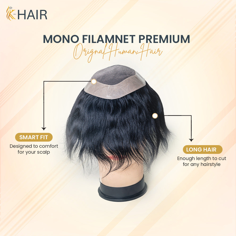 Mono Filament Premium Hair Patch