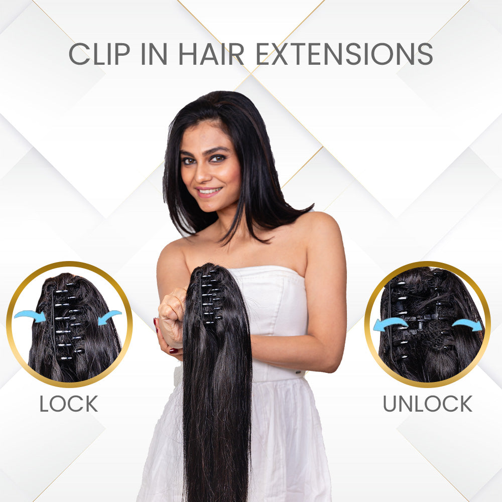 Clip Hair Clutch- Ponytail for Women